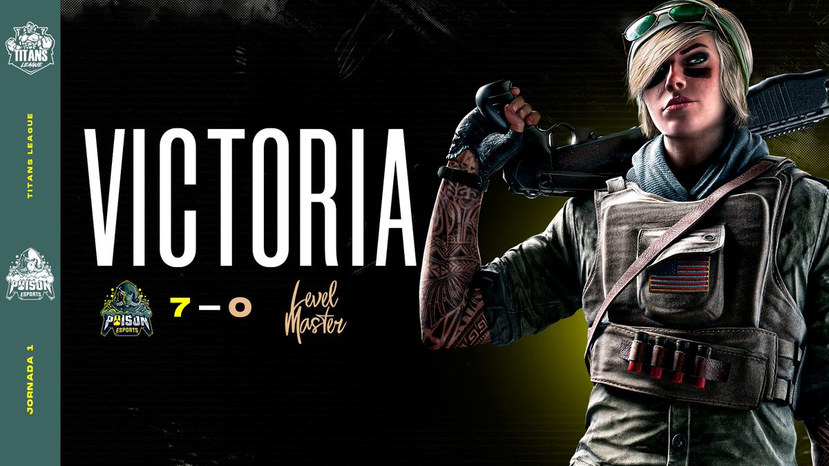 ¡VICTORIA!
El día de hoy iniciamos con el pie derecho en la jornada, ganando con un marcador totalmente a nuestro favor.

¡Estamos listos para lo que se vine, no importa quién sea el rival!

🏆<a href="/TitansLeague1/">Titans League</a> 
🆚️<a href="/LevelMasterLM/">Level Máster eSports</a> 
⚔7️⃣-0️⃣

#LETSGOPOISON #WEAREPOISON