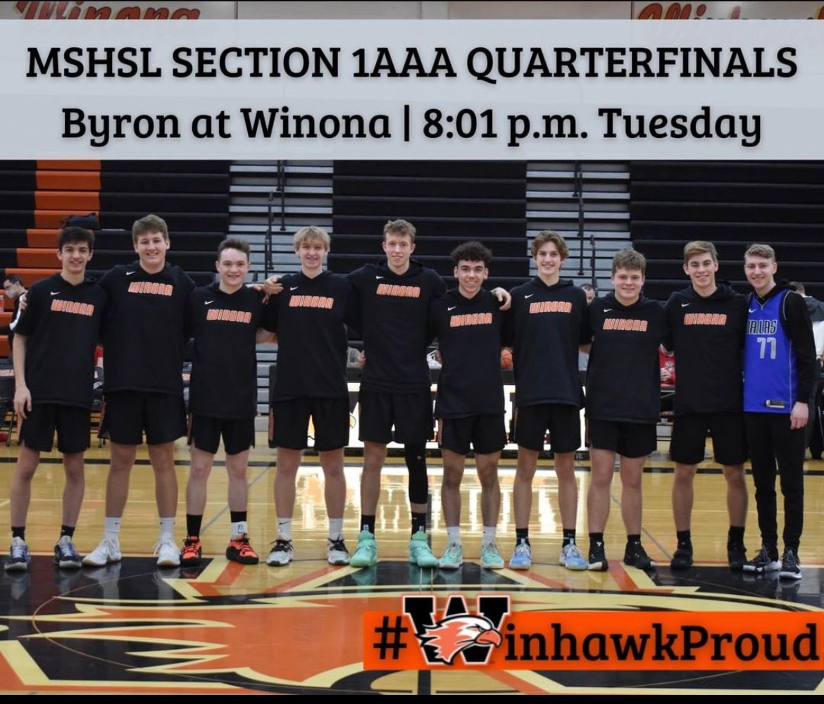 Winona Winhawks Boys Basketball tweet media