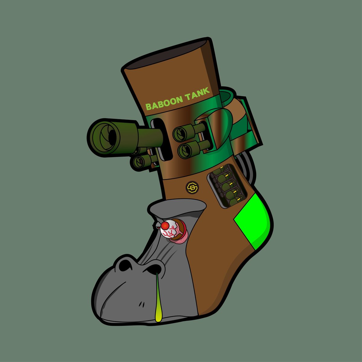 Spox_socks's tweet photo. Baboon shall never kill baboon. #NFT #OURSONG #MYSTERYBOX #SPOX #SOCKS https://t.co/mkH7hDj5mB