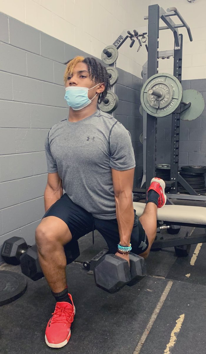 FBConcordiaPrep's tweet photo. Today’s #BeltwayBeastoftheDay is 2025 RB/LB Cam Allen-Jones! He crushed it in the afternoon group today, which he has consistently led throughout the off-season in addition to winning an MIAA Conference Championship in basketball. https://t.co/T6W2GWjjxy