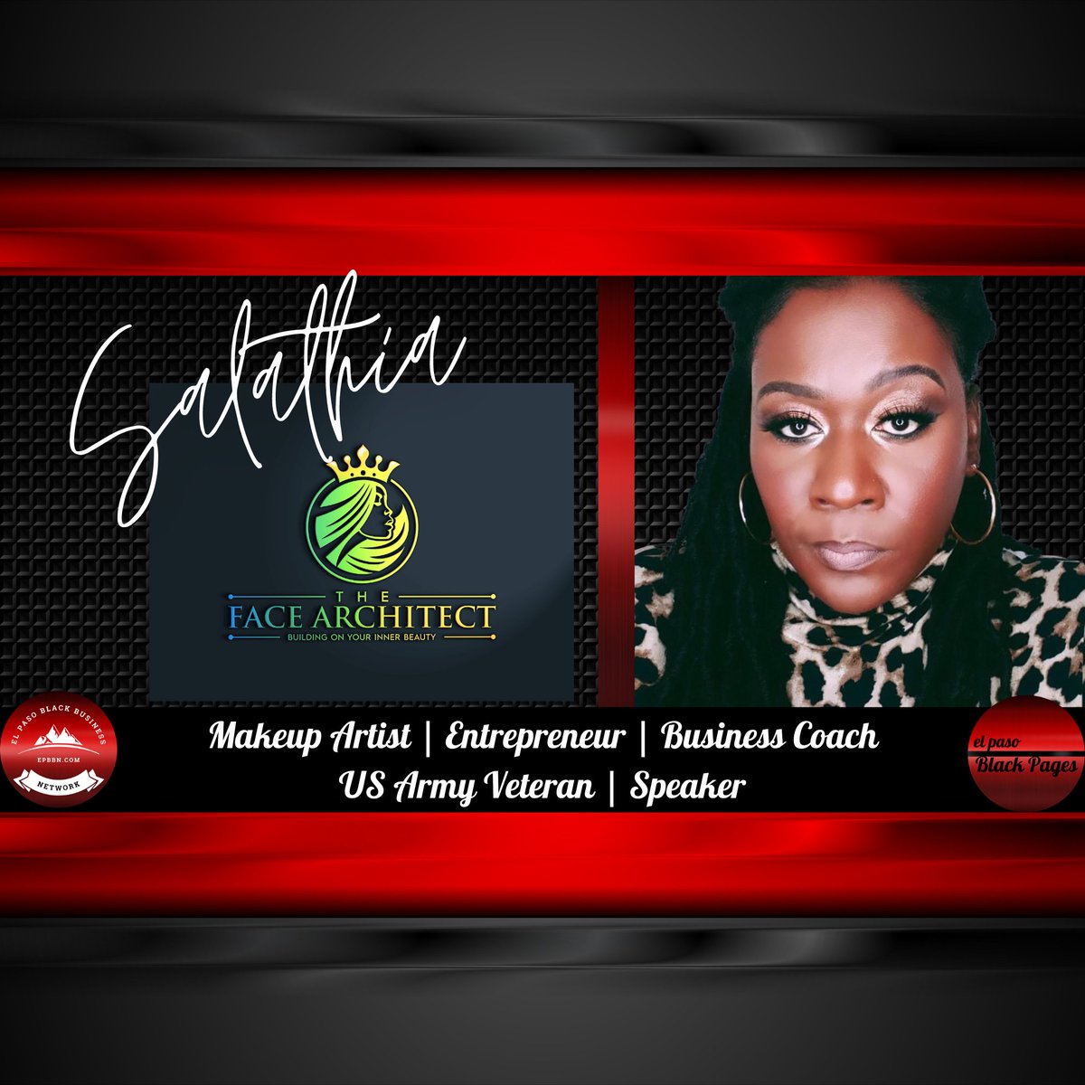 epblackbusiness's tweet photo. @EPBlackPages feature: https://t.co/7ee1o1Da10 IG: @The_Face_Architect1 and Facebook: https://t.co/VUl7Tg1ngT.
You can also listen on streaming platforms #ondemand | iTunes, Spreaker, iHeartRadio, and Spotify. Subscribe on YT at https://t.co/p1O22lsOYH https://t.co/cDnH13c3mG
