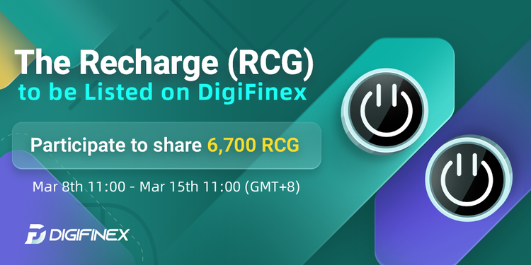 Trading Token: $RCG @TheRecharge_ad
Trading Time: Mar 9th 11:00 (GMT+8)  
#crypto #Bitcoin #cryptocurrecy #NFT #p2e #RCG  
Details: reurl.cc/Govmgv
Register: reurl.cc/44mQQK
Event:
1:  Follow and Retweet to Share 3500R
2: Position Snapshot to Share 3200R