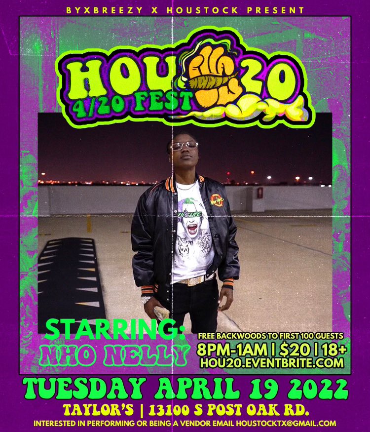 NoIntroCJRidley's tweet photo. Get your tickets to come see me &amp; many more live at #HOU20 Fest, brought to you by @BYxBREEZY &amp; @houstocktx 

🎟: https://t.co/NIuc7Zw8aE…

#NHO #NOTHINGHAPPENSOVERNIGHT #Houstock https://t.co/DA4zbMtPzt