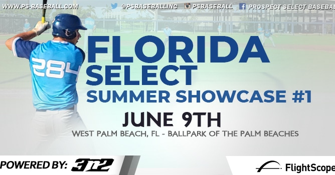 Select_Showcase's tweet photo. 2 great event offerings in Florida this summer...

FL SELECT #1
🗓 June 9th

FL SELECT #2
🗓 July 14th 

Both events:
🏟 @Ballpark_PB
⚾️ Pro-Style Workout &amp; Bullpens
📹 Profile Videos
 📌Guaranteed College Coaches
📒 Scouting by @PSBaseballinc

More info⤵️
https://t.co/WAHBa89zEb https://t.co/b6tnH9fAjx