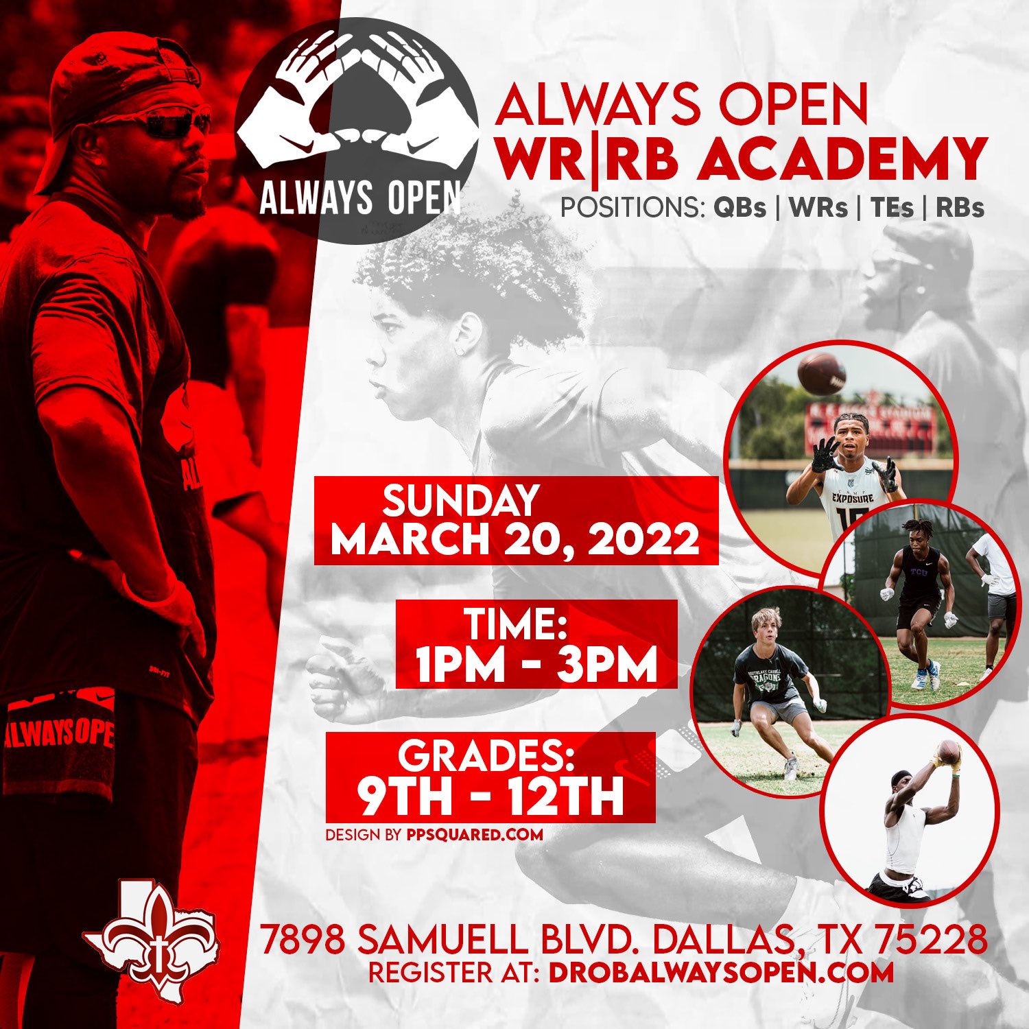 David Robinson on Twitter "🚨🚨🚨🚨🚨HIGH SCHOOL WRs ONLY Always Open WR