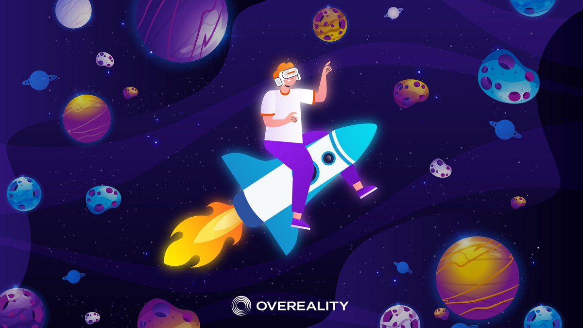 OverealityNFT's tweet photo. Overeality is designing interest-driven DAOs for the Metaverse. We would like to provide a place for everyone to engage in the things they like. Stay tuned! https://t.co/Si9jRWt9NA