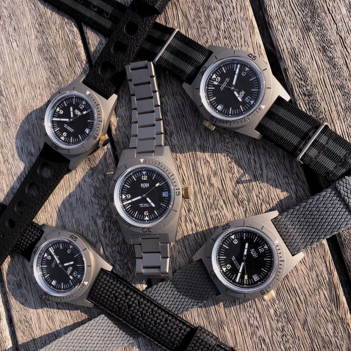 thelanjampod's tweet photo. A very cool neo-vintage Diver release is live on Kickstarter - the ROIH - Roots of Industrial Heritage diver offers a classic skin diver design with a modern movement. Check out the project on #kickstarter
#watches #ROIH #rootsofindustrialheritage https://t.co/Ych1vTqHSB