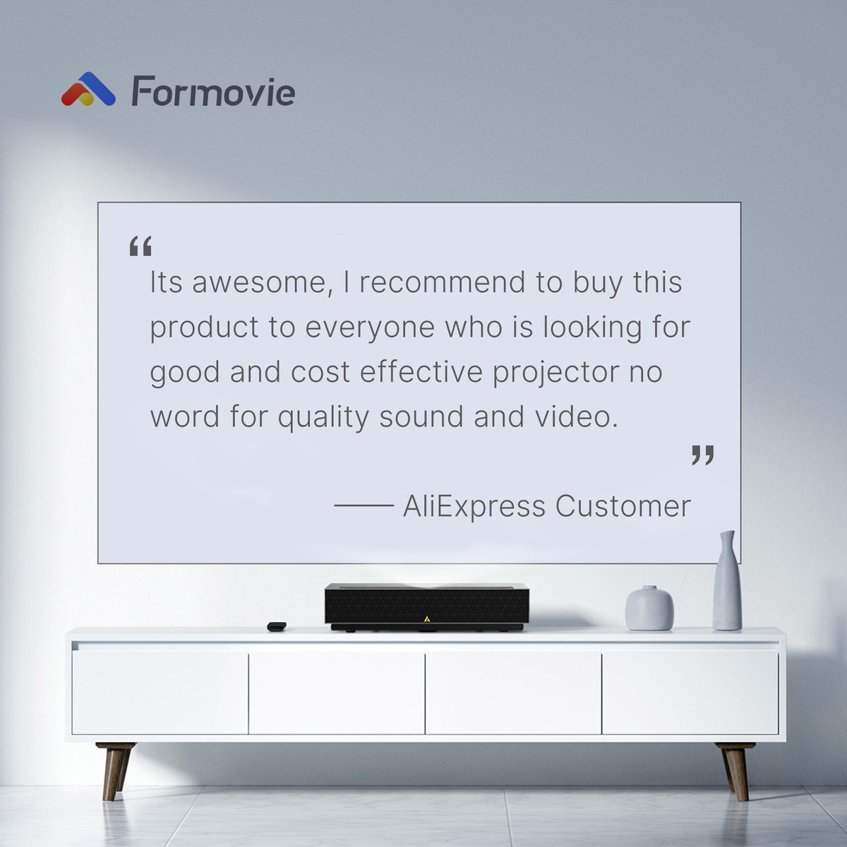 formovie_tech's tweet photo. #FormovieReview | If you are looking for a laser TV of your last choice, Formovie 4K Cinema pro is worth it! 👍 We recommend it to everyone who wants to own a home theater.💯
#Formovie #Formovie4KCinemaPro #projector #Formovielife #laserTV #fengmi https://t.co/ib9RFkw1kf