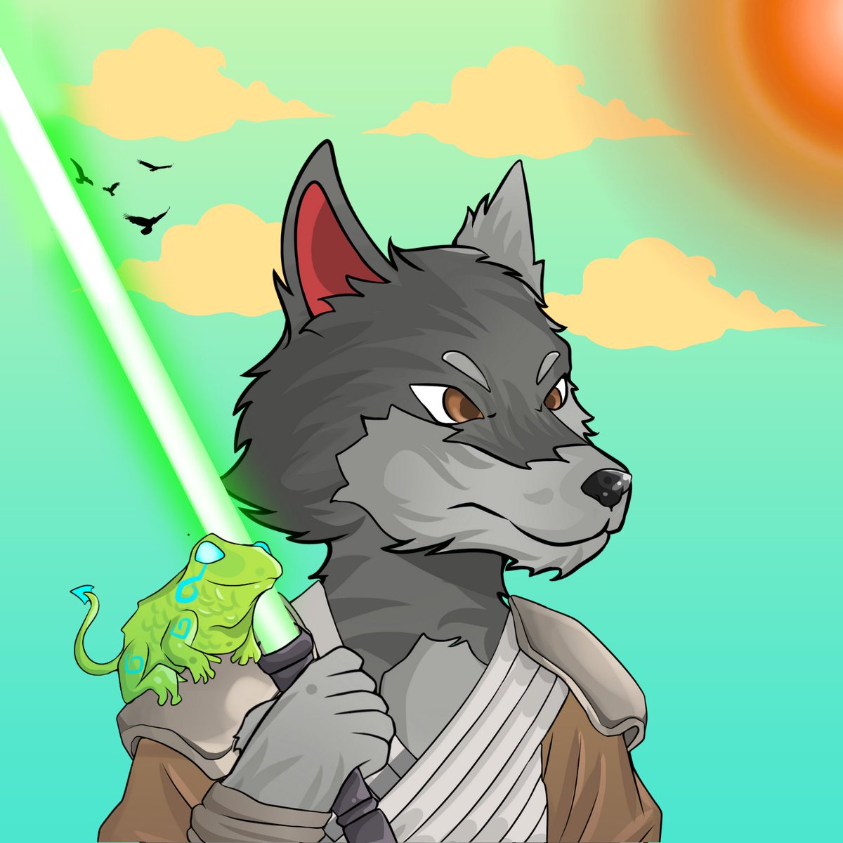 TheDefiJedi's tweet photo. The force is strong with @TerraWolvesNFT 🐺

These #TerraWolves are approved by the Defi Jedi Council for #DYOR &amp; 🦧 Accordingly Status!🔥

Info: 
Mint Price  : 30 UST
Mint Place : @randomearth_io 
Mint Date  : 9th March
Wolves: 3333 Prime &amp; 3333 Cyborg

#TerraNFTs #LunaNFTs #LFG https://t.co/qTbVTGZknX