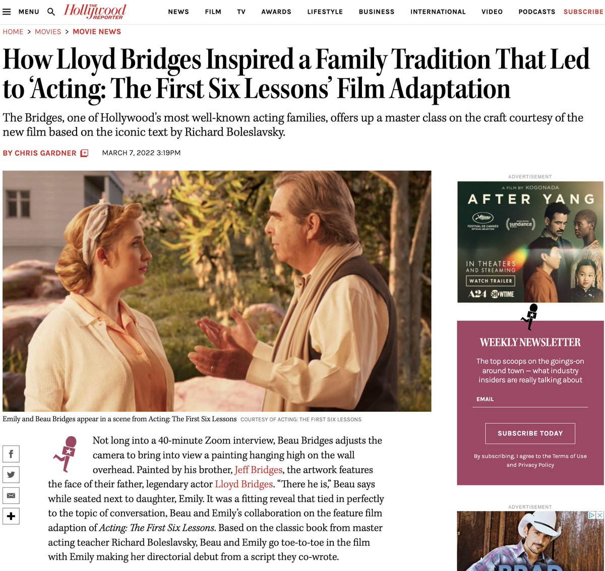 Acting: The First Six Lessons tweet media