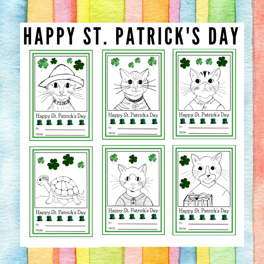 #StPatricksDay is right around the corner! Download our #printable cards and upgrade for even more designs olikidsco.com/coloring-pages…
