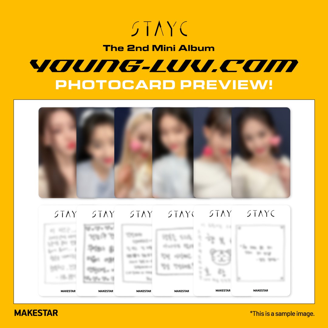 #STAYC [YOUNG-LUV.COM] White Day Video Call &amp; Special Event Open!

💗Video Call with STAYC
💗Message Photocard  Amulet ver
💗Unreleased group photocard!
💗Candybox decorated by the member
💗Polaroid for the PR event

📆03.08~03.11, 15:00 (KST)
🔗bit.ly/3MvNlS0