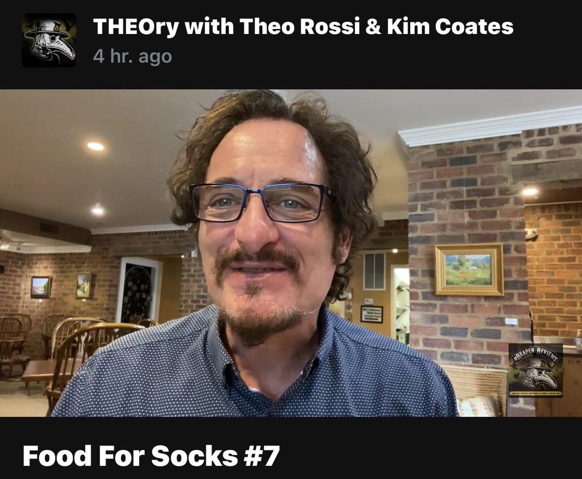 Mendy_V_'s tweet photo. A huge part of being a #Reaper is the gift of #FoodForSocks on #Patreon . Thank you @KimFCoates for sharing your heart. ❤️ You are genius with these dark characters! I cant wait to hear more of your southern accent. These stories tho!🧦🎥🎞🎬 https://t.co/NSU6OcysiX