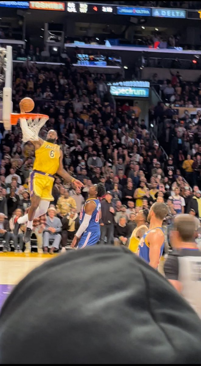 tylerorgill's tweet photo. Unreal getting to see the 🐐 @KingJames drop 56 in person the other night! https://t.co/jFiYkd9P2T