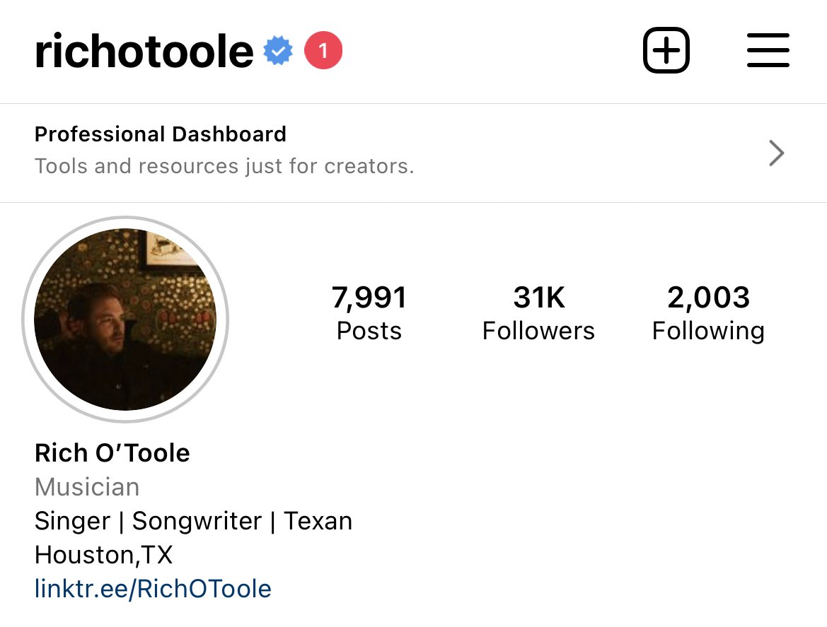 RichOToole's tweet photo. Just hit 31k on Instagram. Y’all go give it a follow. https://t.co/xEvo21Zr3w