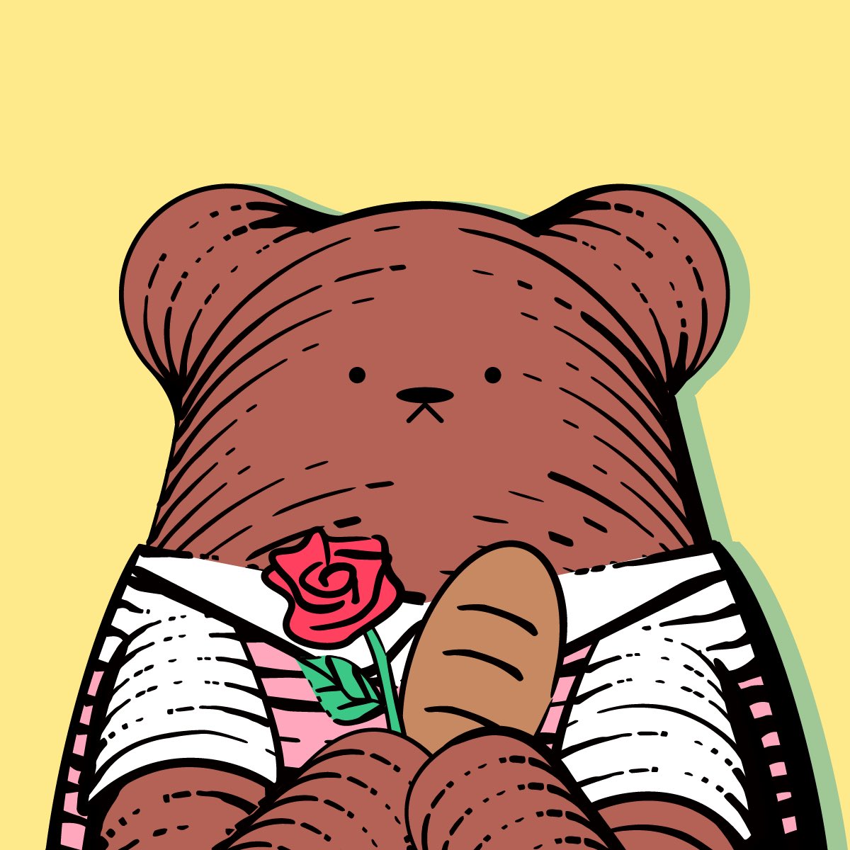 오늘은 세계 여성의날!
여성분들 모두 축하드립니다💕🌹 🥖 

판매는 4시에 할게요~

🐻COMMON - 10 KLAY

opensea.io/assets/klaytn/…

#NFT #OpenSeaNFT #opensea
#NFTartist #NFTart #Animal #Character #NFTdrop
#Edition #nftcollector #nfts #nftcommunity #art