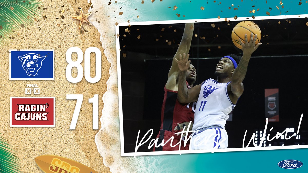 GSU_MBasketball's tweet image. 𝗧𝗶𝗰𝗸𝗲𝘁 𝗣𝘂𝗻𝗰𝗵𝗲𝗱!

Panthers heading to the Big Dance for the 4th time since 2015!

#OurCity