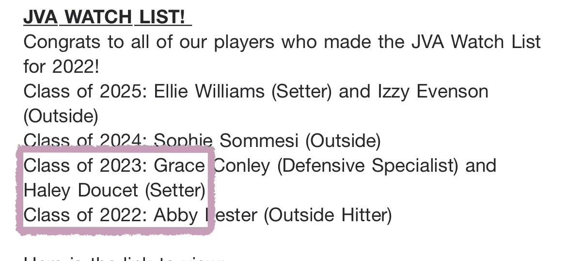 Excited to be part of JVA Watch List for 2022!