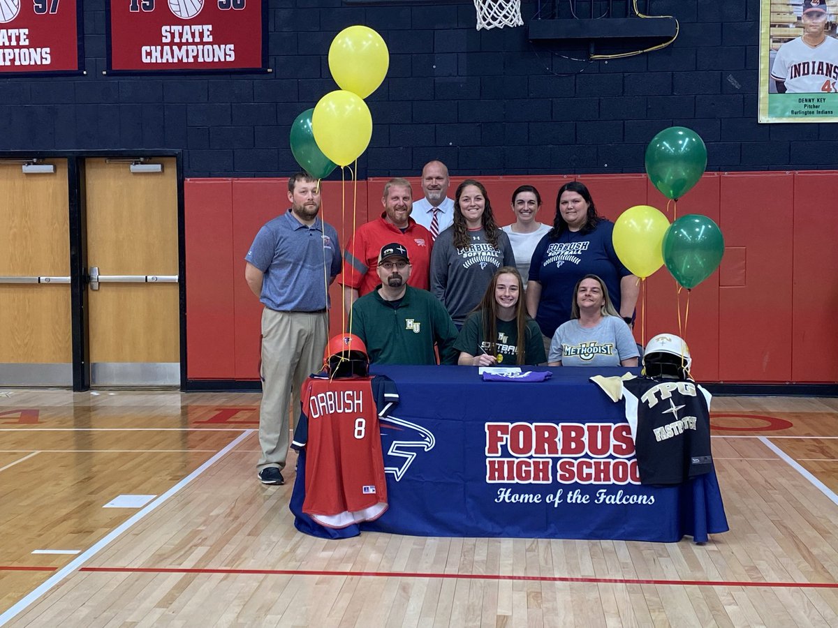 ForbushABC's tweet photo. Congratulations to our signees! 

Derek Matthews - Wake Forest University
Virginia Crews - Methodist University 
Emily Tyree - High Point University 
Baylee Ramey - Brevard College 
Wesley Trivette - Ferrum College 
Ayden Gardner - Ferrum College 
Peyton Compton - Ferrum College https://t.co/qlFZz6qhZa
