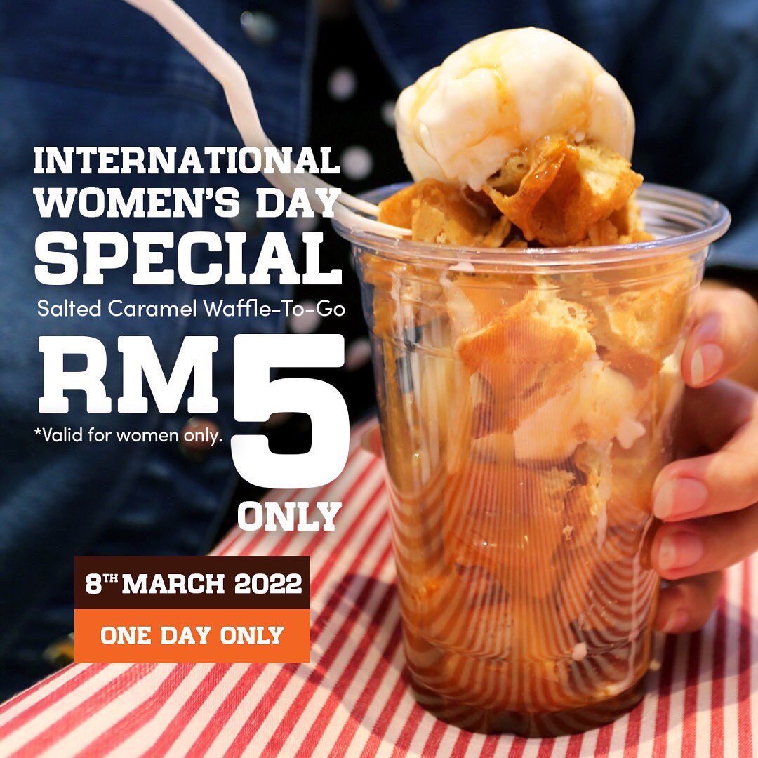 maqanmy's tweet photo. Jom raikan Hari Wanita Sedunia hari ini dengan belanja wanita yang korang sayangi dengan mana-mana 8 promosi khas untuk 8 Mac 2022 🥳🎉
.
1. Burger King
2. A&amp;W
3. Hokkaido Baked Cheese Tart
4. The Coffee Bean &amp; Tea Leaf
.
#maQanmy https://t.co/zpVLVtx4aM