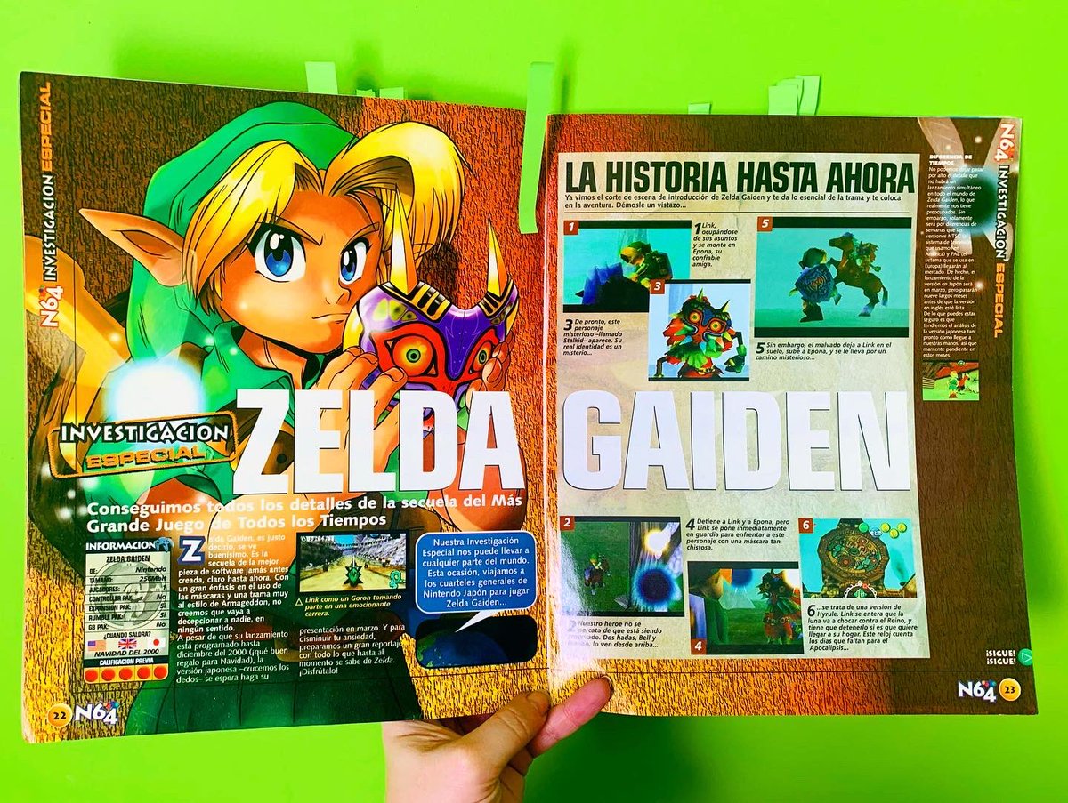 Linksliltri4ce's tweet photo. N64 Edición Número 28 - Marzo 2000
This issue of #N64Magazine is the next issue after the last ones I posted. It was released in March 2000. Not sure what the differences between their standard issues and their millennium issues were… but here we go! https://t.co/wE4cV4jSnw