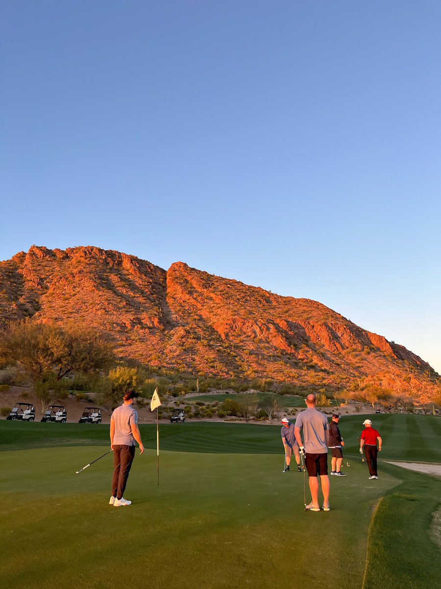 Incredible Weekend In AZ! The Golf Wasn’t Always Pretty, But Those Views Definitely Were!
