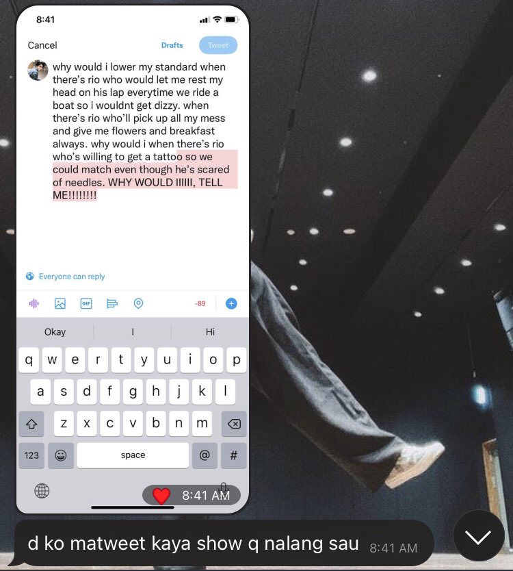 r1odmn's tweet photo. yung pagod ako sa work at studies, tapos pag uwi ko sa tahanan ko, ganito bungad. 

ang sarap magmahal🥺✨ https://t.co/4zBy05qDEv