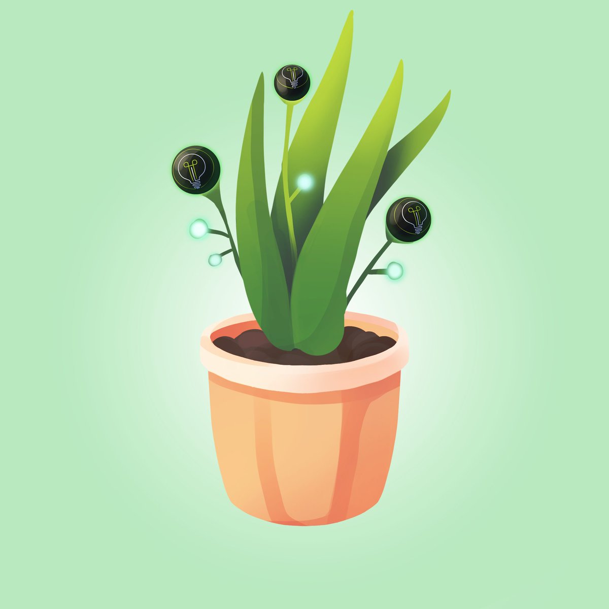 A couple "work in progress" prototypes of our LUMEN plants.  😁🌱

We have 2 artists working on different ideas...  These aren't final yet, but we thought y'all deserved a sneak peek. 💡