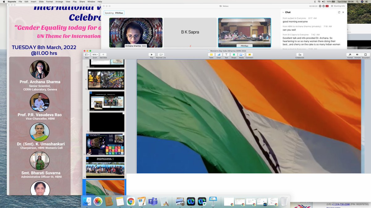 This morning #IWD at #Homi #Bhabha #National #Institute
- Inspiring interaction with #HBNI #students #Professors on the occasion of #International #WomensDay speaking about #opportunities #challenges how #Indian #women can make a difference for #Science youtube.com/watch?v=F4I1TT…