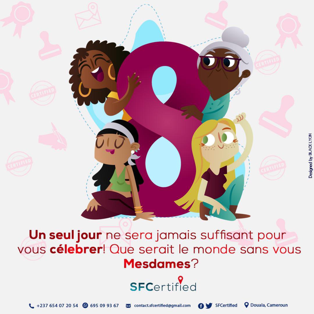 SfCertified's tweet photo. Hello sfpeole bonne fête de la femme à toutes les ladies https://t.co/q5M7kSdDzM