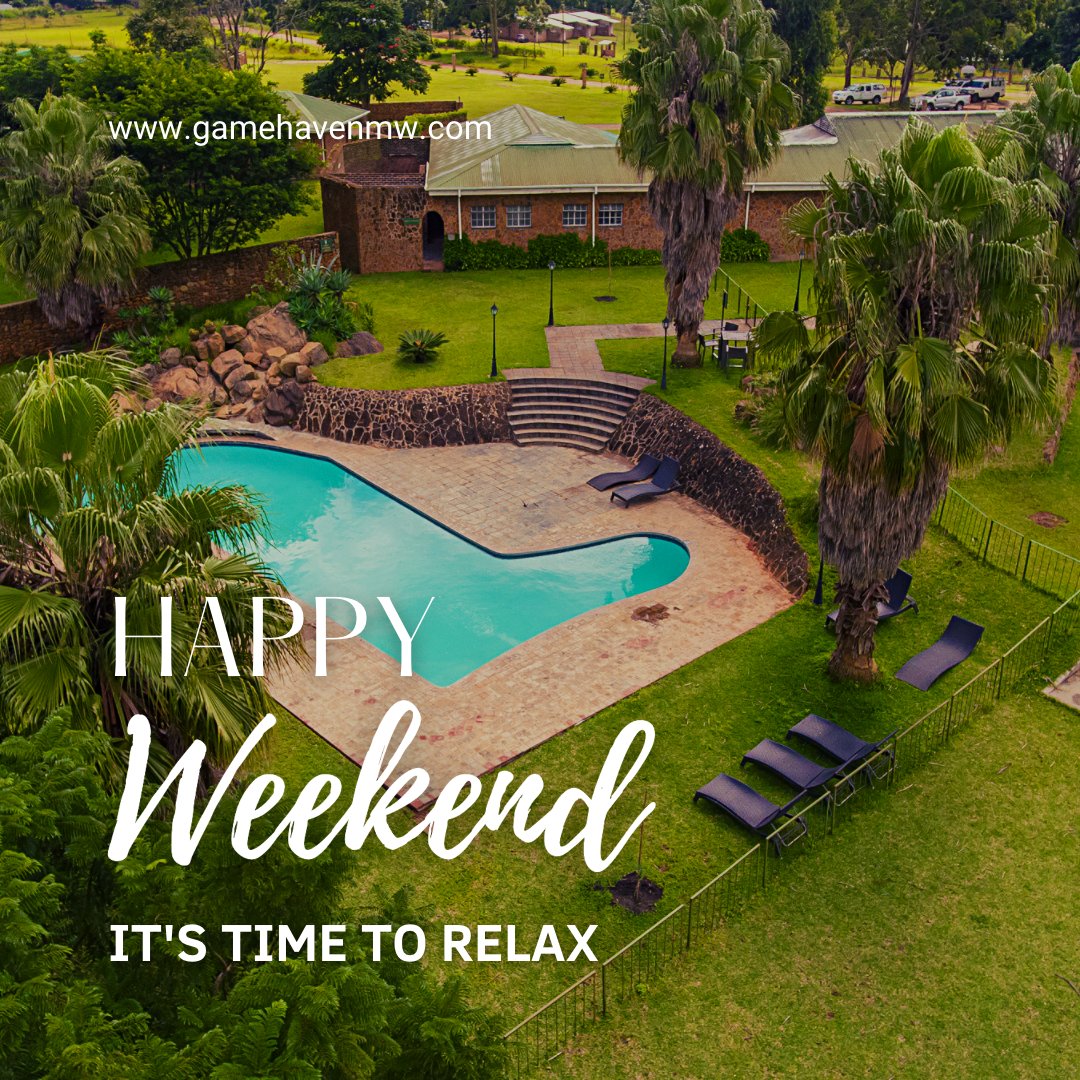 Here's to the weekend!
#gamehavenlodge #activities #thegreatoutdoors #active #weekends #funwiththefamily #Malawi #getoutofthecity #gamepark #wildlife #noplacelikeit #Bvumbwe