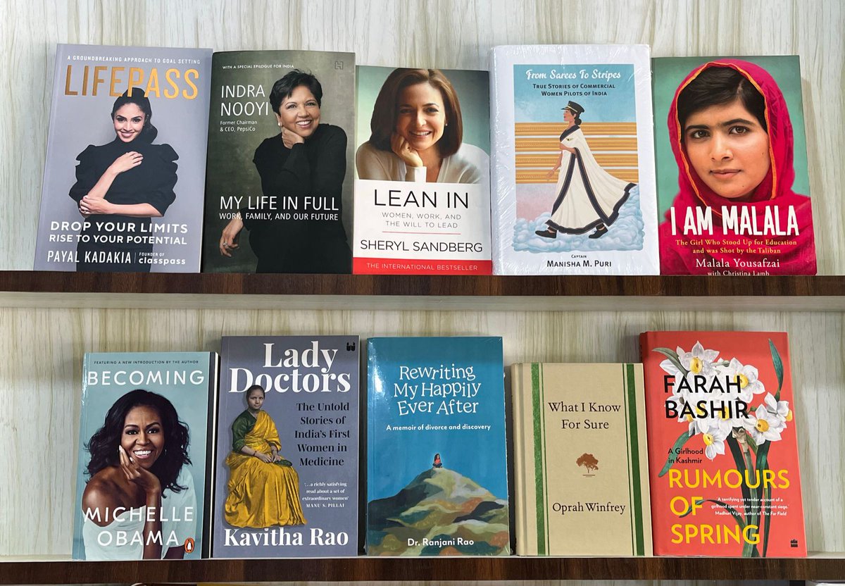 Team Bookworm wishes you a very Happy Women's Day. On this day, resolve to read more women writers and their powerful stories, and be inspired by them.
#IWD2022 <a href="/kavitharao/">Kavitha Rao</a> <a href="/FarahBashir/">Farah Bashir</a> <a href="/PayalKadakia/">Payal Kadakia</a>