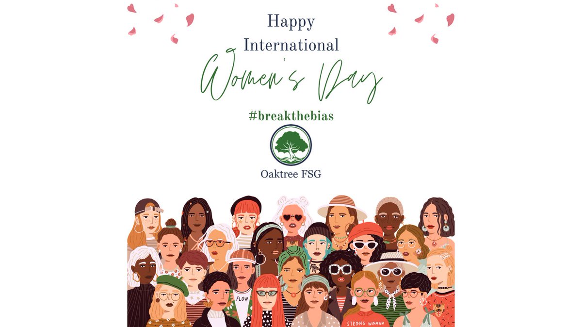 OaktreeFsg's tweet photo. This year's theme is #breakthebias. We celebrate women making strides to #breakthebias across all sectors. We particularly celebrate women breaking barriers in the #financialservices space. Together we rise

#Internationalwomensday #womeninfinance #bettertogether #togetherwerise https://t.co/SjefWS1arf