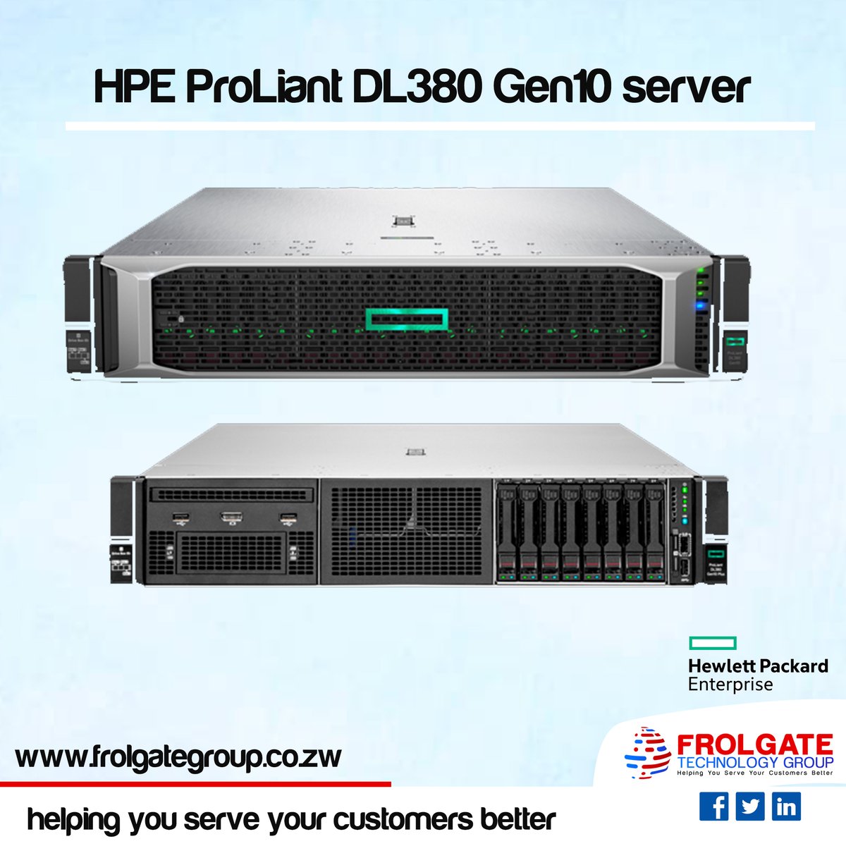 frolgatetech's tweet image. The HPE ProLiant DL380 Gen10 server delivers the latest in security, performance and expandability, backed by a comprehensive warranty. Standardize on the industry&apos;s most trusted compute platform. #frolgatetechnologygroup #hpe #corecomputing