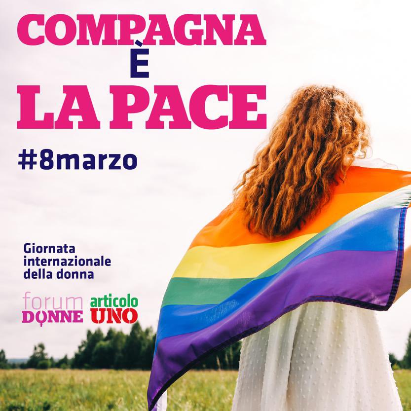 articoloUnoMDP's tweet photo. #8marzo. Compagna è la pace. https://t.co/PbG9vP0Pcq