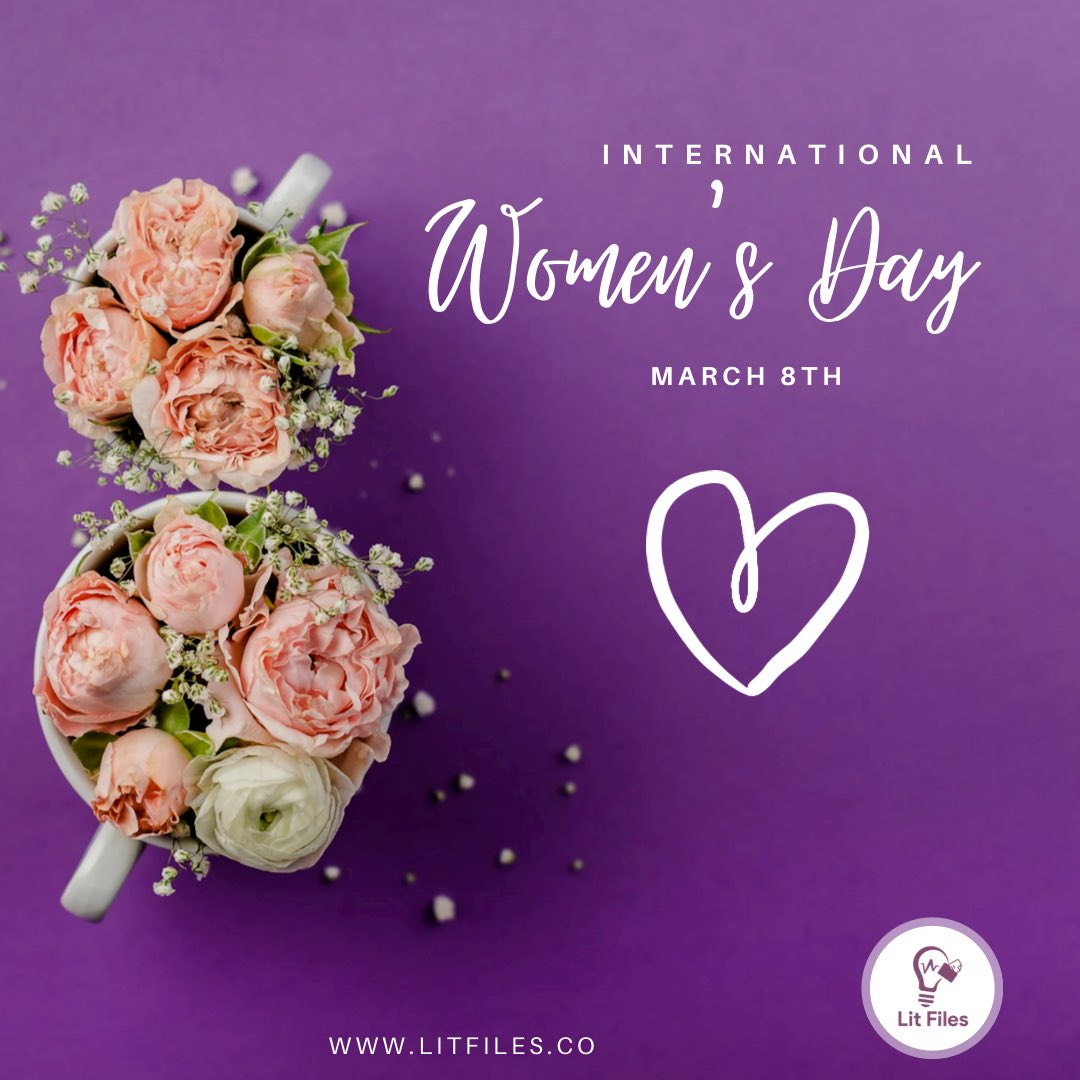 lit_files's tweet photo. Happy International Women’s Day

#8march #BreakTheBias #WomensDay #breakthebias2022 #womenempowerment https://t.co/XpKoKsBalN