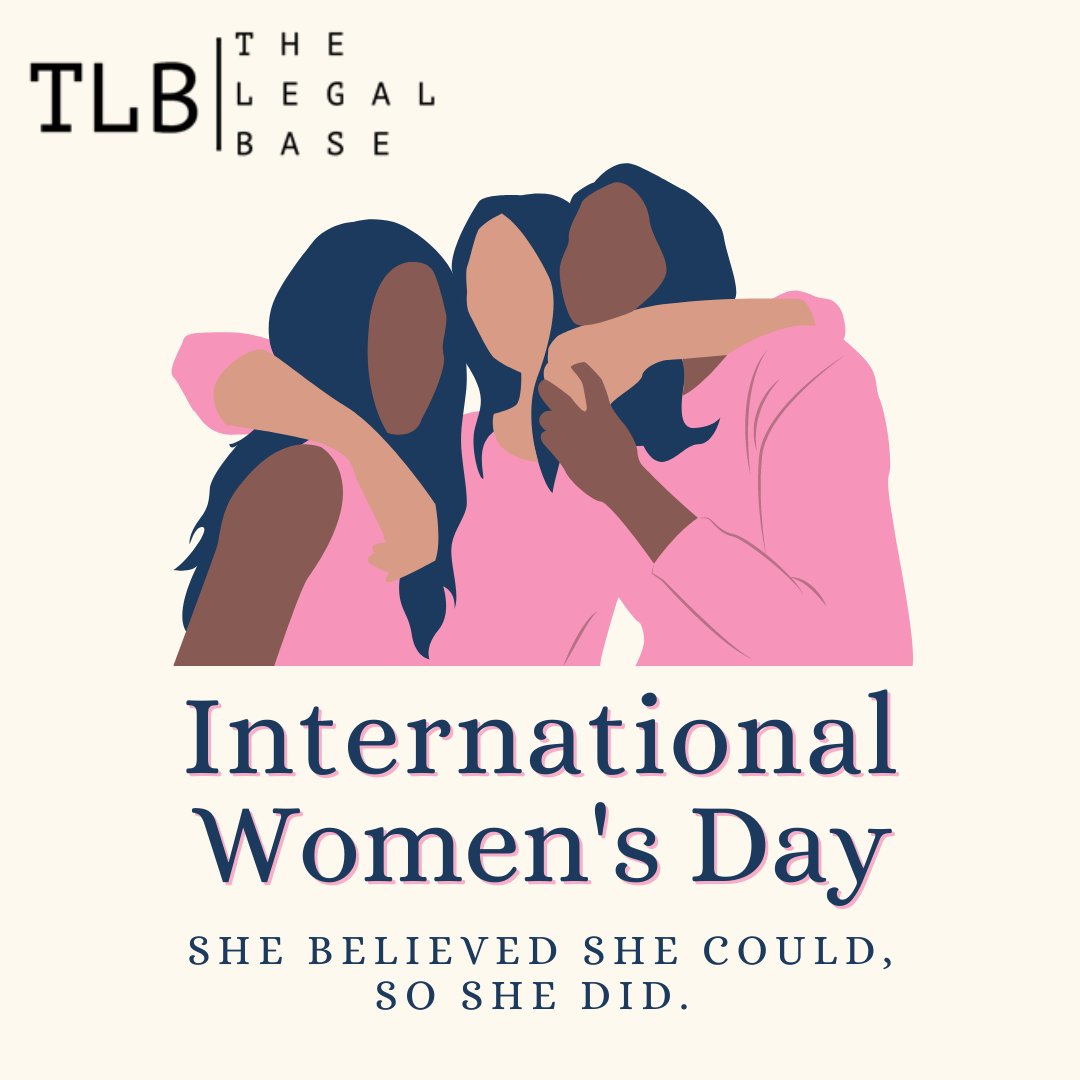 TheLegalBase's tweet photo. TLB wishes a very Happy Women’s Day to all the beautiful women. May each and every moment of your life be filled with happiness and love.

#thelegalbase #happywomensday #internationalwomensday2022 #InternationalWomensDay https://t.co/8NVZ8qPIAU