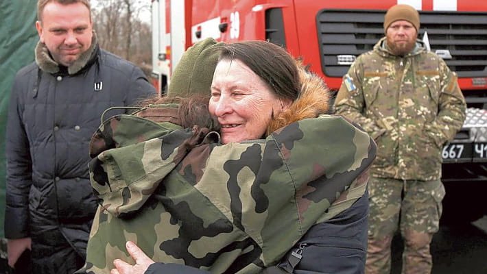 MatteoRichetti's tweet photo. Quest'anno l'#8marzo è tutto qui. 

#8Marzo2022 
#Ucraina https://t.co/Ctkehv8g2K