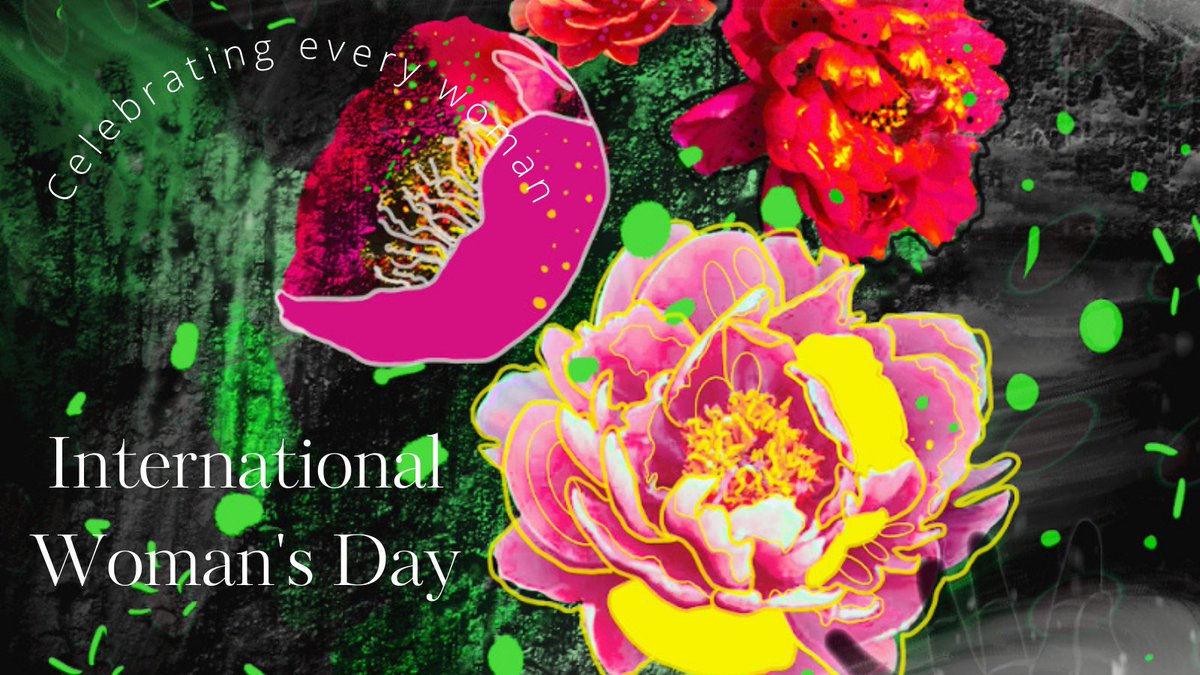 Celebrating every WOMAN in this world; Today and Everyday 💖#InternationalWomensDay #NFT #art