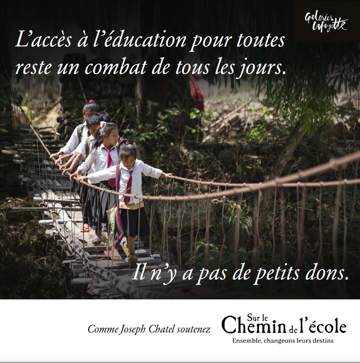 Association SUR LE CHEMIN DE L'ÉCOLE tweet media