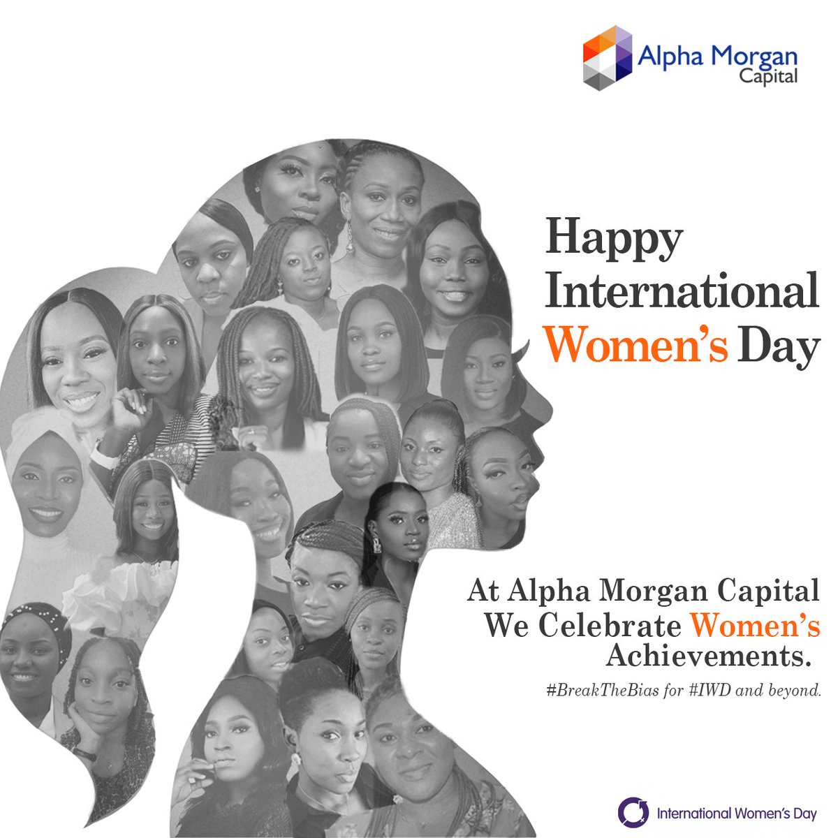 alphamorgancap's tweet photo. Alpha Morgan Capital wishes all women around the world a very happy International Women's Day.

We love and respect you all, and together we can break the bias.   ❤️❤️❤️💕

#internationalwomensday #iwd #breakthebias #Alphamorgan https://t.co/AvBU8TXWZS