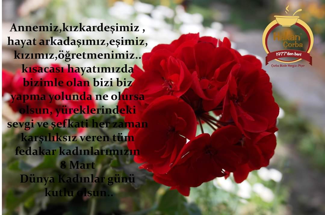 Annemiz, kızkardeşimiz, hayat arkadaşımız, eşimiz, kızımız, öğretmenimiz.. kısacası hayatımızda bizimle olan bizi biz yapma yolunda ne olursa olsun, yüreklerindeki sevgi ve şefkati her zaman karşılıksız veren tüm fedakar kadınlarımızın,
#8martdünyakadınlargünü Kutlu Olsun #8mart
