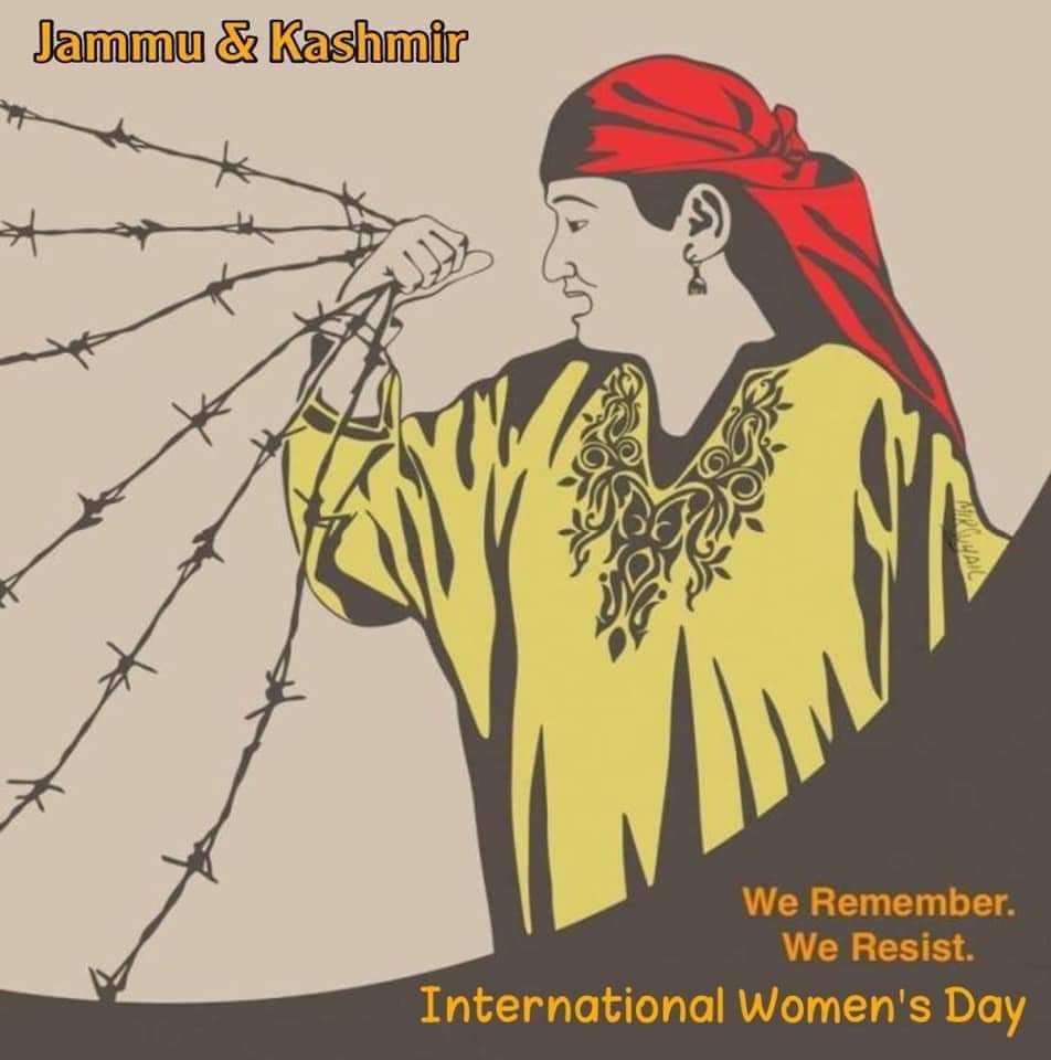 IWTO__'s tweet photo. عورتوں کے عالمی دن کے موقع پر جموں کشمیر, فلسطین، اور دنیا میں جہاں جہاں عورتوں پر ظلم ستم کیا گیا لیکن پھر بھی وہ حق کیلئے لڑتی رہی، لڑ رہی اُن سب عظیم ماؤں،بہنوں،بیٹیوں کو سلام۔

#WomensDay2022
#IWTO
#HumanityFirst https://t.co/RXVSbk3WxF
