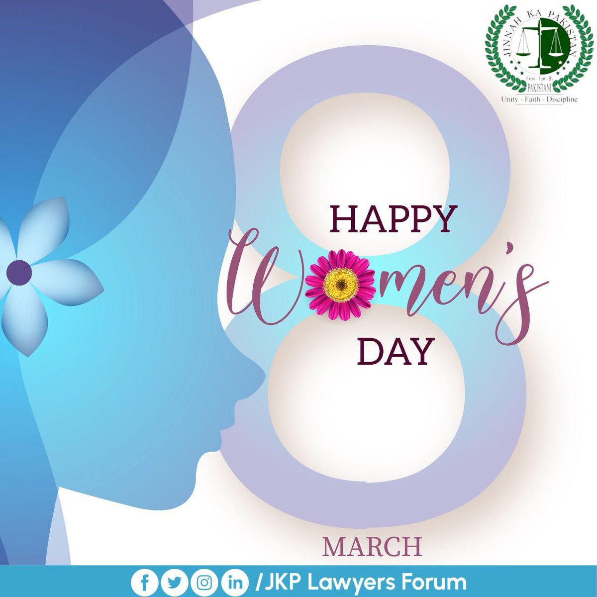 JKPLF's tweet photo. You have faced hardships with bravery and resilience. You have disarmed your problems through your smile. You have concealed your worries in your heart. You are a strong woman indeed…Just enjoy this Day. Happy Women’s Day

#jkplf https://t.co/CHTZlQo6hO