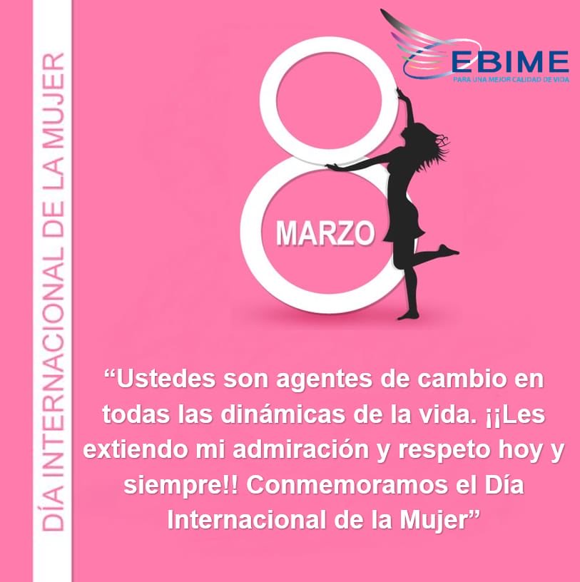 Conmemoramos este día por todas las mujeres, nuestra admiración y respeto! #Diainternacionaldelamujer
