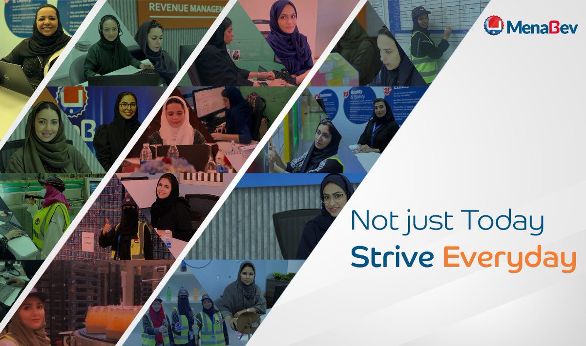 MENABEV's tweet photo. We appreciate the great effort of the females at MenaBev in the various professional fields. Happy #InternationalWomensDay2022 https://t.co/qk2zLFr0f6