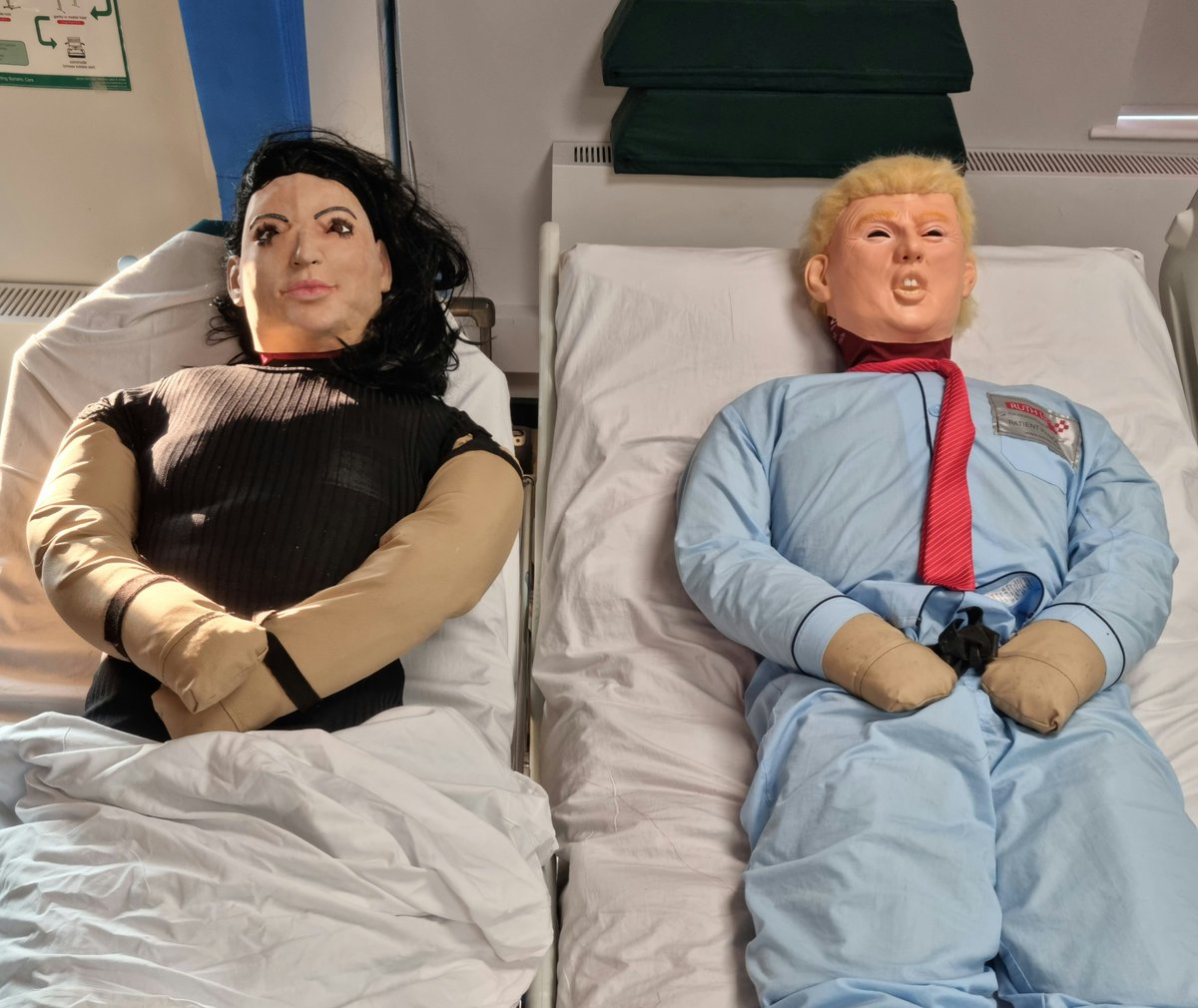 Humanising the training manikins so they seem more like hospital patients. Kim and Don Sash
<a href="/sashpdteam/">SASH PD Team</a> <a href="/sashnhs/">SASH NHS Trust</a>