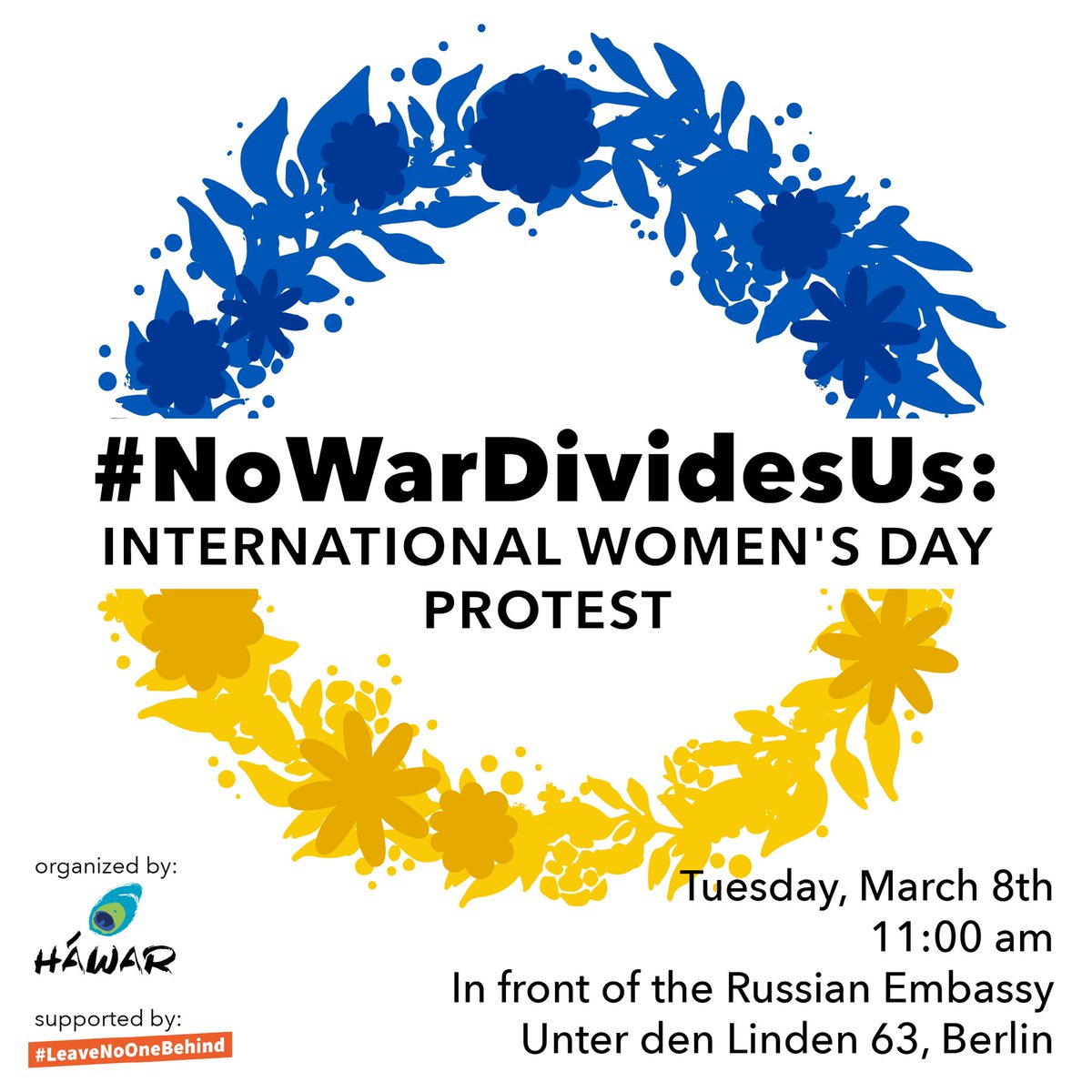 cem_oezdemir's tweet photo. Am heutigen #Weltfrauentag 
denke ich an die Frauen in der #Ukraine und anderen Kriegs- und Krisengebieten weltweit, deren Freiheit durch autoritäre Herrscher und Kriegstreiber bedroht wird &amp; an die mutigen Frauen, die trotz großer Gefahr und Repression auf die Straße gehen. https://t.co/4OlKh32bi9