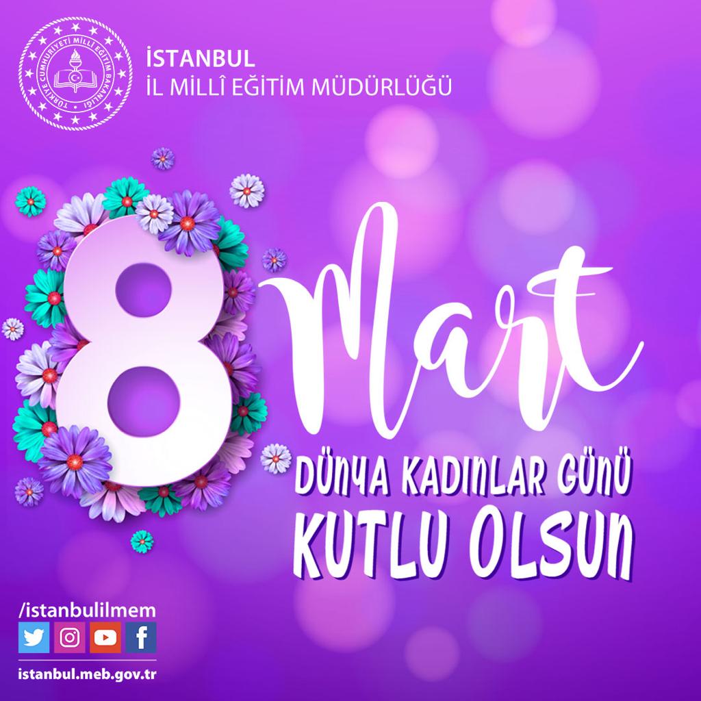 🎉 8 Mart Dünya Kadınlar Günü Kutlu Olsun!🎊

<a href="/tcmeb/">Millî Eğitim Bakanlığı</a> <a href="/memleventyazici/">Levent Yazıcı</a>
<a href="/istanbulilmem/">İstanbul İl Millî Eğitim Müdürlüğü</a>