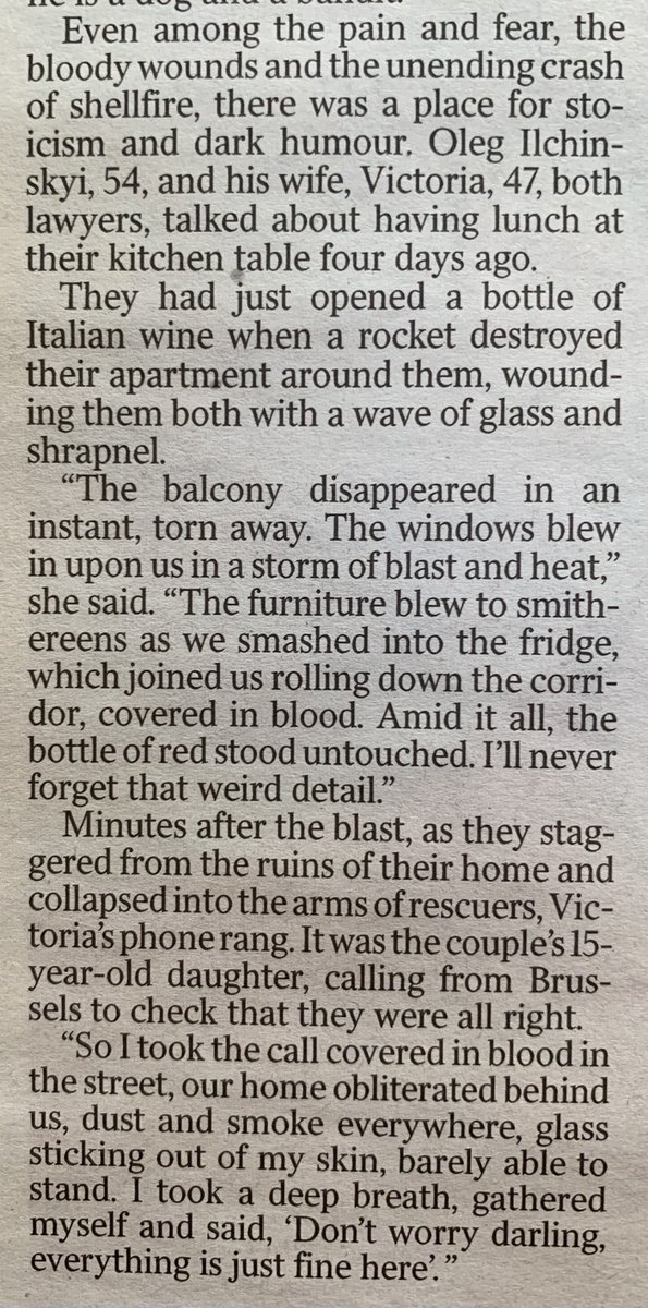 stunning reporting from Anthony Loyd in Kharkiv